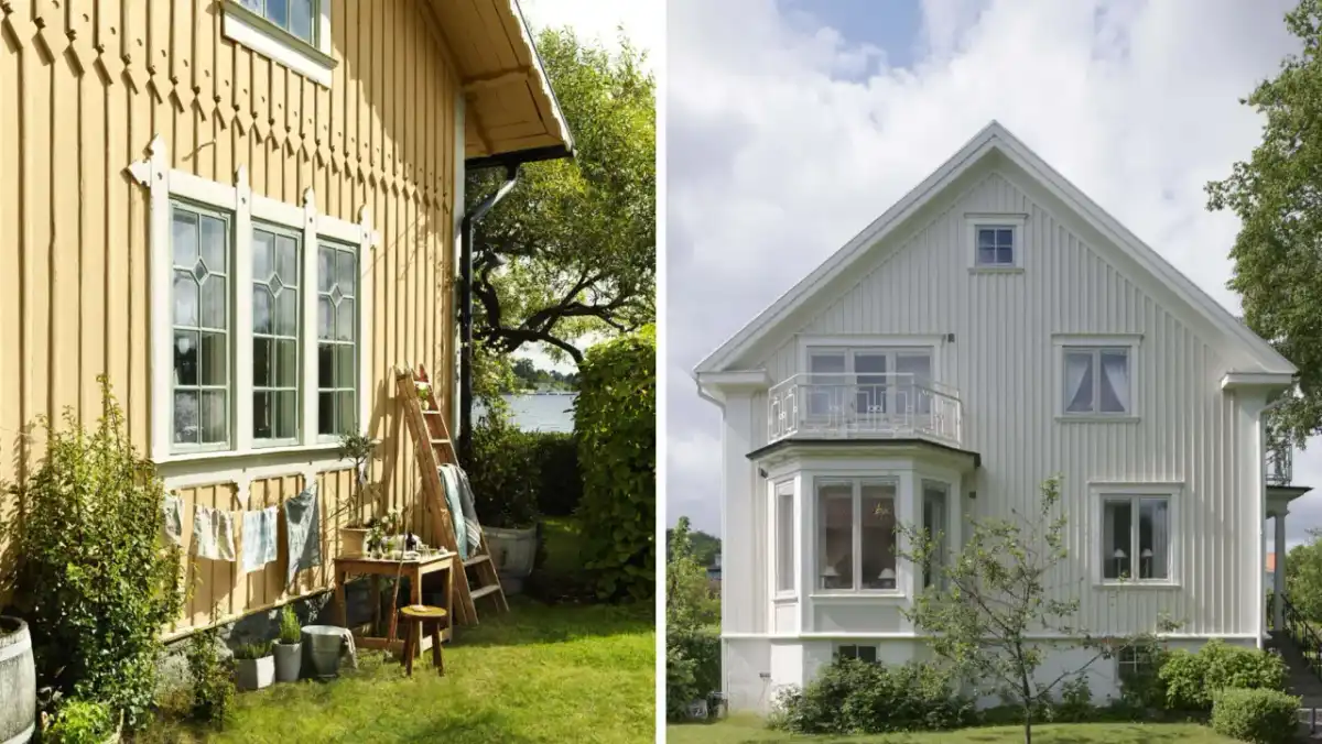 Måla hus rätt - så håller fasaden längre